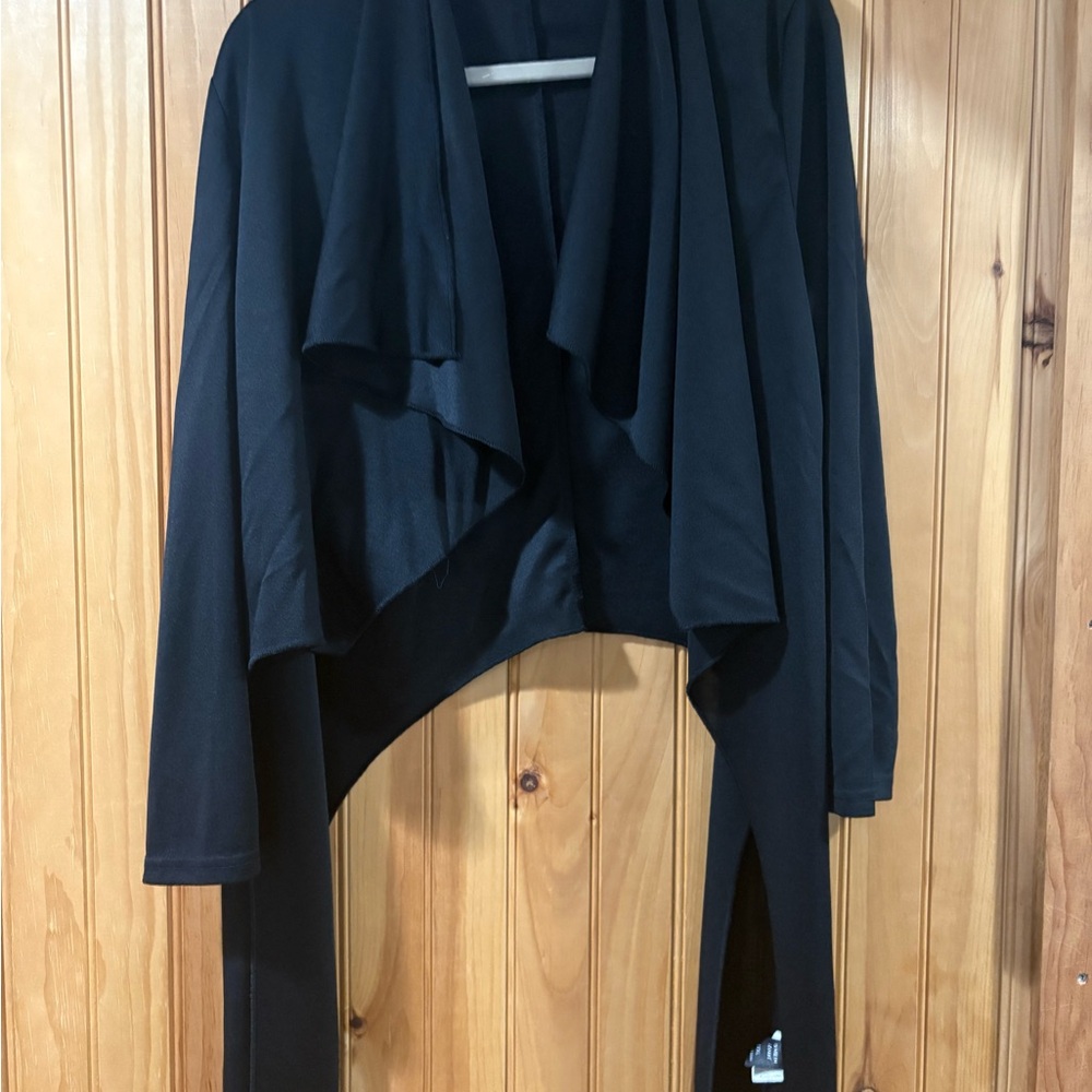 SHEIN Black Cape Jacket